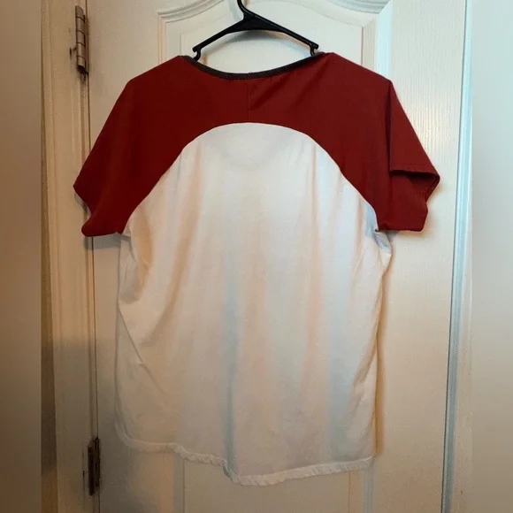 Forever Country Graphic Tee - Burgundy and White - Picture 2 of 3